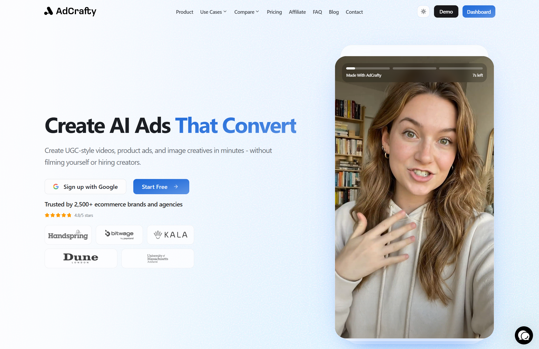 AdCrafty for E-commerce & DTC | Create AI Ads That Convert - 58% Lower ...